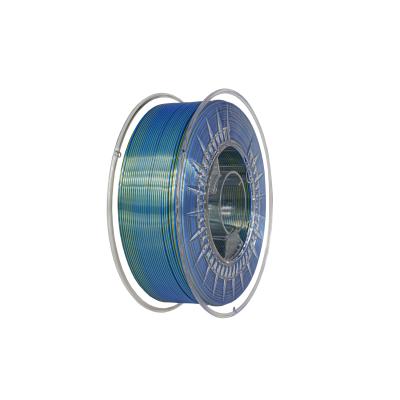 Devil Design SILK филамент 1.75 мм, 1 кг - gold/blue